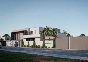 فيلا خدمية أو سكنية للبيع الموقع سوق الجمعة طريق 16 موقع ممتاز - تشطيب 2024 وبسعر مميز