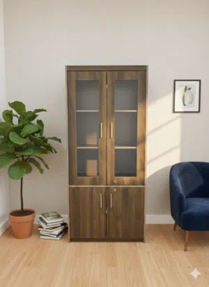 خزانة مكتبية مرتبة وقوية... تنظيمك صار أسهل إذا بدك تخزين عملي وأنيق لمكتبك، هاي.