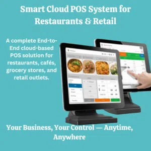 LIMITED-TIME OFFER  Smart Cloud POS.  System 99 BD ONLY.  End To End POS Software  Solutions