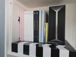 BTS albums and lightstick for sale