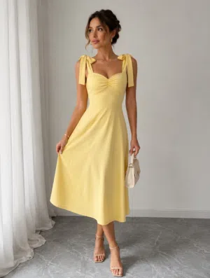 Yellow dress