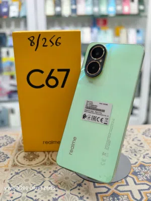 Realme C67 256GB /8GB ram Snapdragon 685  Camera 108  mpx Battery 5000 mah  33w Android 15