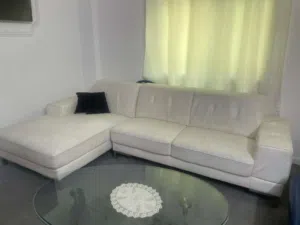 طقم كنب جلد أمريكي