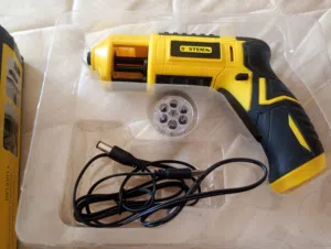Rechargeable Electric Screwdriver Drill Set مجموعة مفك براغي كهربائي قابل إعادة الشحن