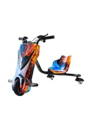 سكوتر درفت اكبر حجم في المملكة بطاريه اصليه مع كامل الاضافات بلوتوث اضاءه خوذه