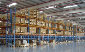 Heavy Duty Industrial Pallet Racking System for Sale – 18 Bays (Rafturk Turkey)