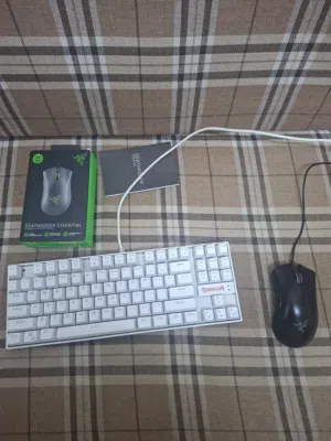 كيبورد وماوس قيمنق للبيع