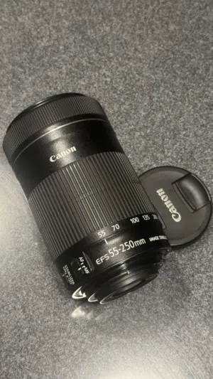 للبيع عدسة Canon EF-S 55-250mm f/4-5.6 IS STM