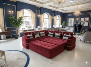 ركنة دريم المودرن (2 في 1) ركنة وكنبة سرير من المصنع مباشرة بأعلى جودة وأقل سعر ركنة بلمسةجمالية