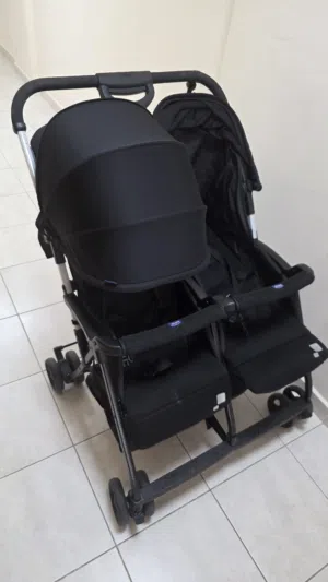 chicco twin stroller