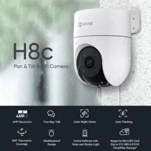 عرض كاميرات ويرلس ip خارجية متحركة وثابتة ملونة 24 ساعة وضوح 2K