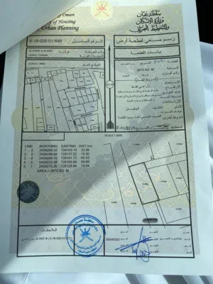 Farm Land for Sale in Al Sharqiya Al Kamil and Al Waafi