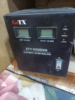منظم فولتية من شركة اصلية 5000va