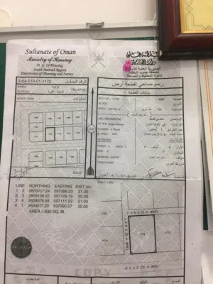 Residential Land for Sale in Al Batinah Barka