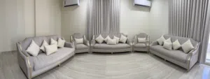 كنب جديد رمادي فخم