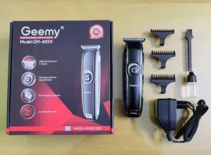 ماكنة حلاقة الشعر جيمي ماكينه الحلاقه GM-6050 حلاقه شعر معها 4 نمر حلاقة شعر الراس و اللحيه