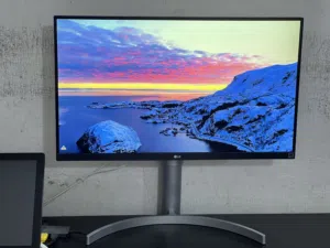 شاشة كمبيوتر LG 27 بوصة UK650 4K UHD Monitor