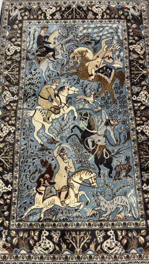 سجادة ايراني (قم رحلة الصيد الايرانيه )