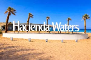 شاليه هايسيندا وترز 72.5 متر بجاردن 27.5 متر استلام 28
