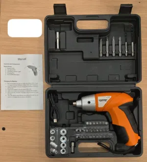 دريل ربط مع جميع الرأوس للفك وللربط