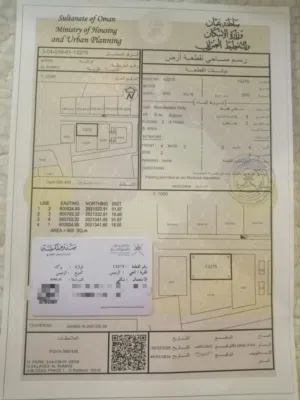 شبه كورنر على شارع وسكه  الرميس  الشمال بركا