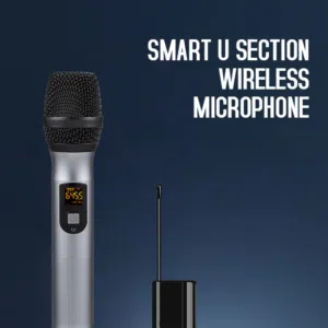 مايكروفون لاسلكي نظام شحن بي كامل ثقيل