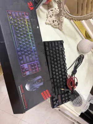 للبيع ماوس & ماوس و كيبورد رد دراقون(ملاحضه ماوس رد درقن الفراره خرابه )