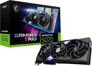 MSI RTX 5070 gaming trio, NEW
