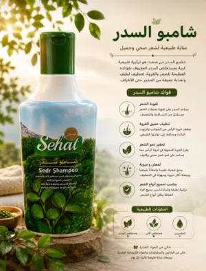 شامبو السدر  عناية طبيعية لشعر صحي وجميل