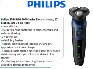 ماكينه philips series 5000