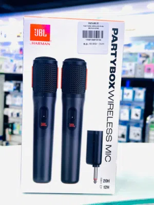 JBL PARTYBOX WIRELESS DUAL MIC