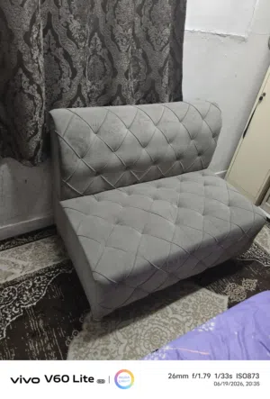 Single Cot, Wardrobe, and Sofa for sale