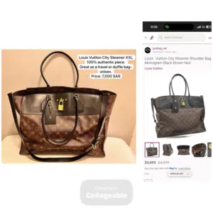 Louis Vuitton City Steamer XXL – Monogram Travel Bag (Authentic)