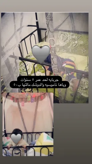 جرباية ومعقمة ودفاية وسيت كركوت وحمالة وكرسي