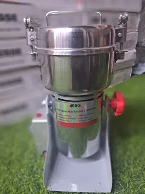 400g High-Speed Multi-Function Electric Grinder (Stainless Steel