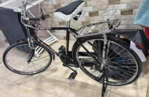 سيكل دشتي حجم 24 مناسب لعمر من 12 إلى 14 سنه جديد استخدام مرة وحده فقط سبب للبيع يبي سيكل جديد