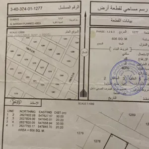 ارض للبيع في البارده