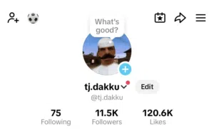MONETIZED TIKTOK ACCOUNT FOR SALE