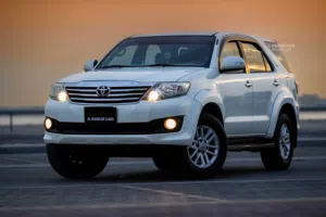 TOYOTA FORTUNER 2014 PEARL WHITE 7-SEATER SUV BAHRAIN SPEC NEAT AND CLEAN EXCELLENT CONDITION