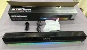 Devo Sonic Blaze Pro Gaming Speaker  سبيكر من ديفو استخدام 3 أيام فقط جديد وتساب فقط المواصفات تحت