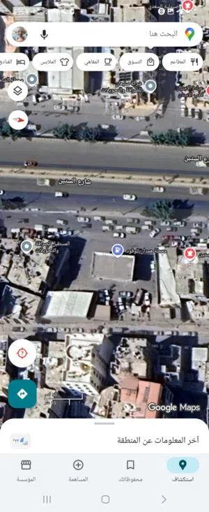 للبيع محطة بترول متكاملة مع السرويس والبنشر مع بيت دورين