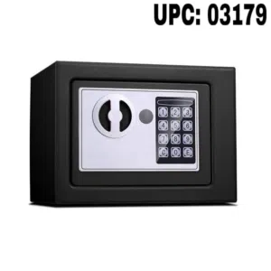 للبيع خزنات نقود عروض على صندوق الحديد عرض 23 سم ارتفاع 17 سم اليكتروني رقمية مع 2 مفتاح