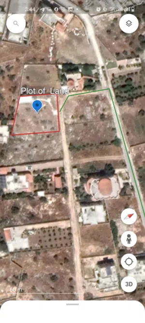 قطعة أرض مميزة في أرقى أحياء فرعون – طولكرم موقع استثماري وسكني نادر