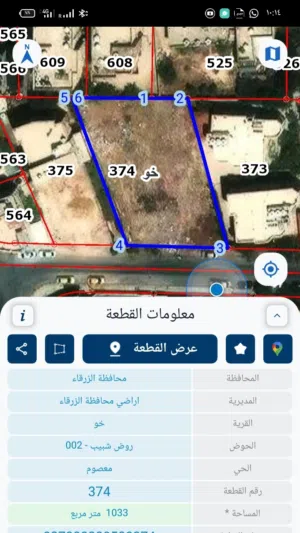 ارض مميزة للبيع