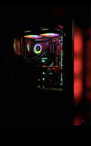 Pc cleannn perfect condition 32 gb ram and monitor dell 144hz 24 inch u can return anytime