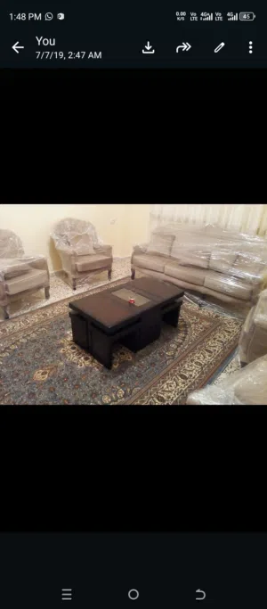 طقم كنب خشب زان
