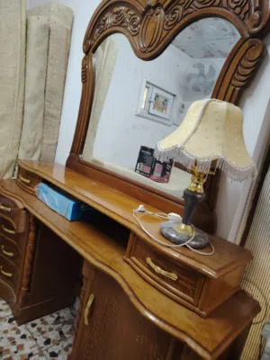 غرفة نوم خشب صاج وجهين