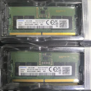 رامات لابتوب DDR5 أصلية سامسونج 16GB (قطعتين 8GB) - تردد 5600MHz