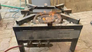 غاز شعلة حجم كبير