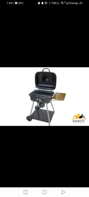 جريل شوي شوايه مواصفات عاليه وع الفحم جديده بكرتونتها Deluxe Charcoal Grill 102cm×57cm×95cm..